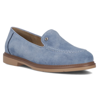 Filippo Leder-Slipper DP6126/24 BL Blau