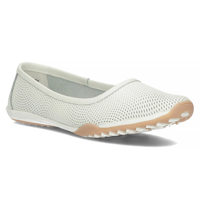 Filippo Lederballerinas DP3681/24 WH Weiß