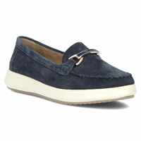 Filippo Lederhalbschuhe DP6135/24 NV Marineblau