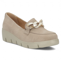 Filippo Lederhalbschuhe mit Keilabsatz DP4128/24 BE Beige